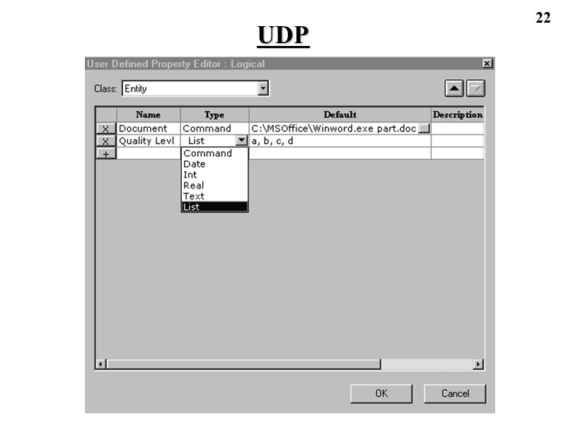 22 UDP